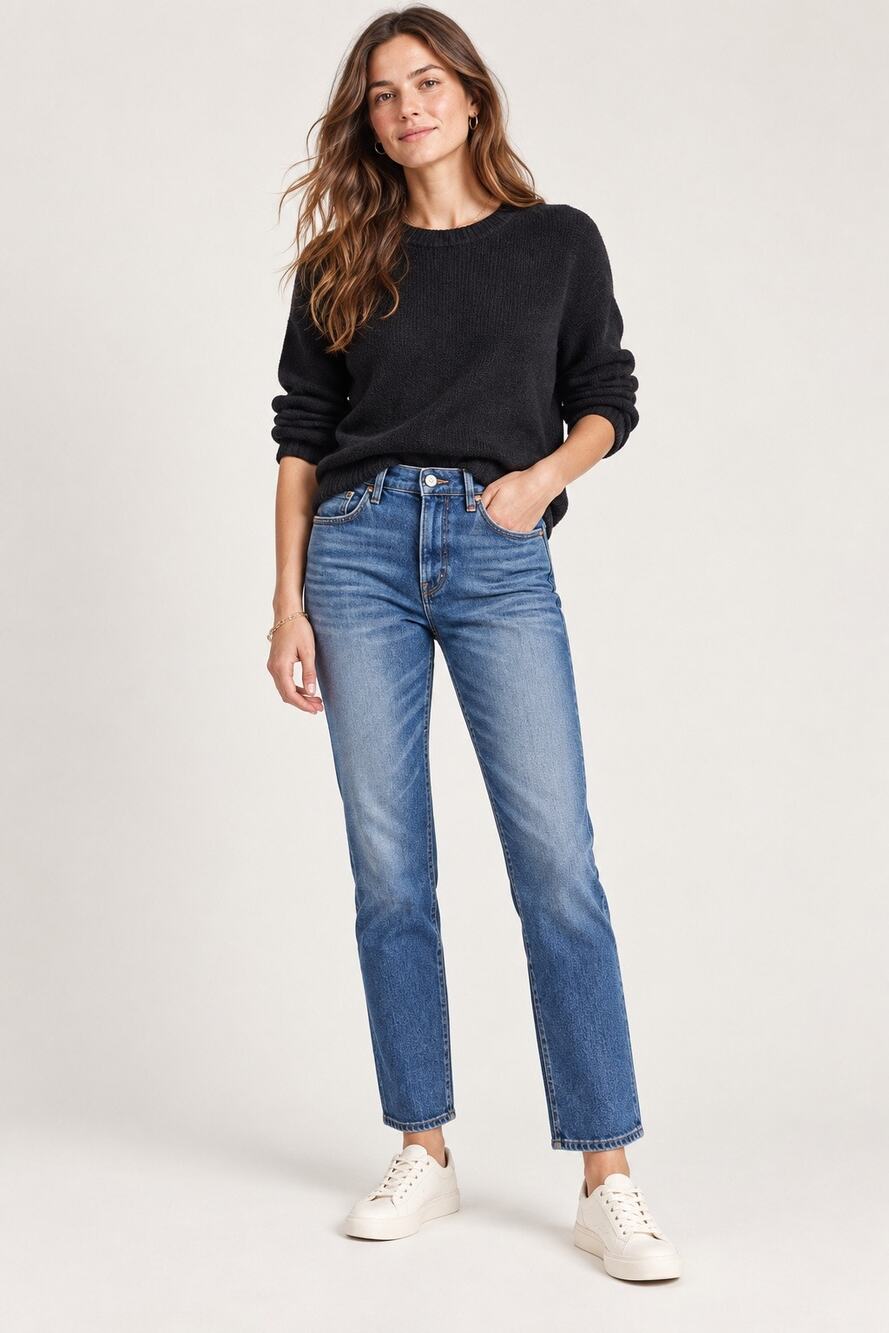 J.Crew Straightaway Straight Leg Jeans Medium Wash Size 29